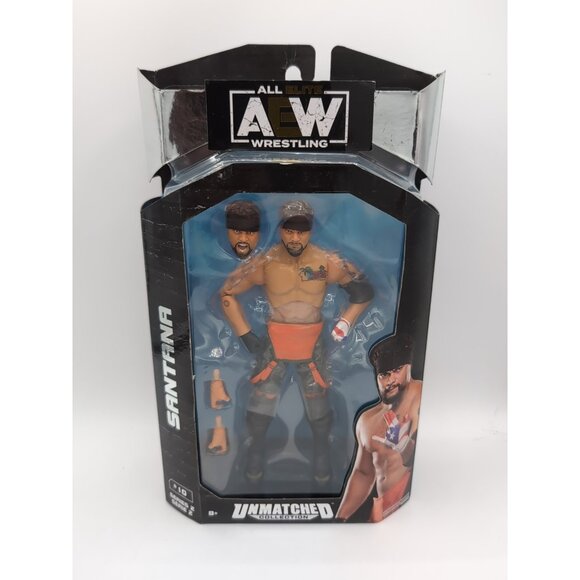 AEW Unmatched Collection SANTANA Proud and Powerful LAX Action Figure  Jazwares - Picture 1 of 2